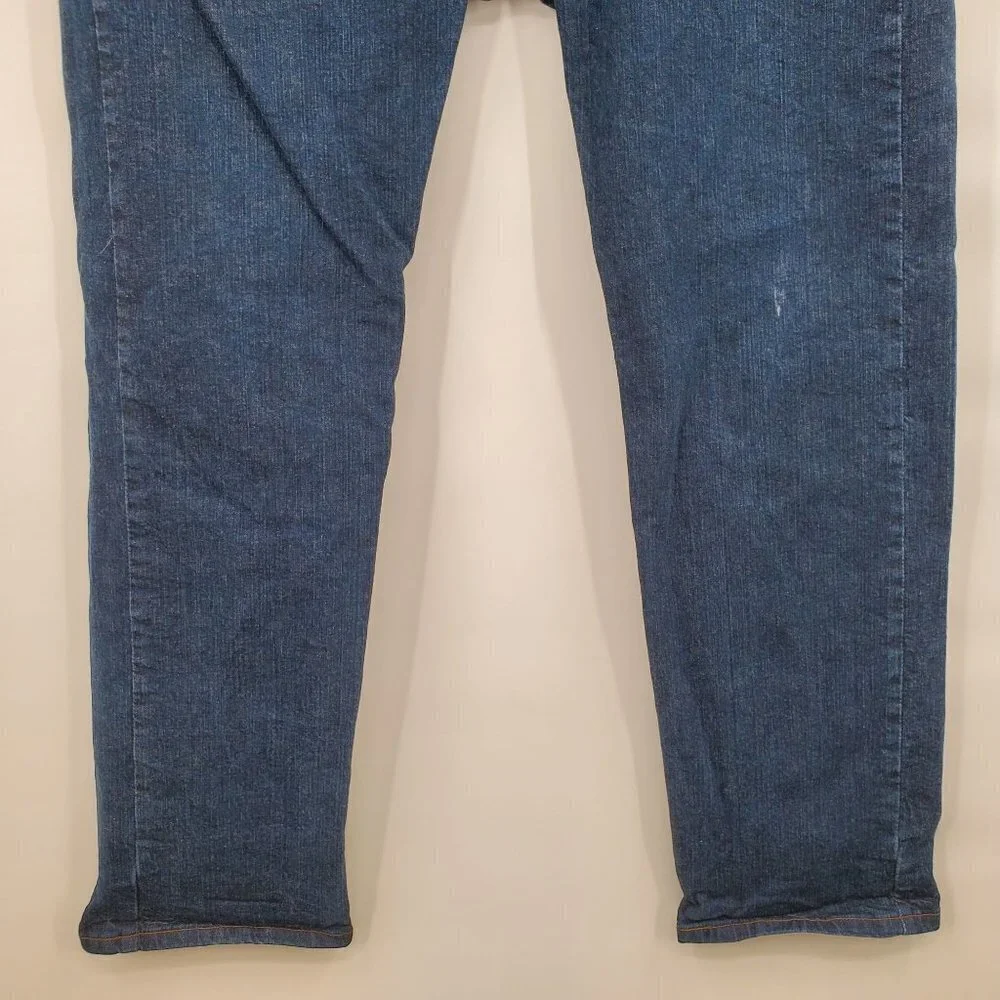 Levi's 505 Regular Fit Straight Leg Stretch Jeans Big Tall Size 40x32 Mens Blue